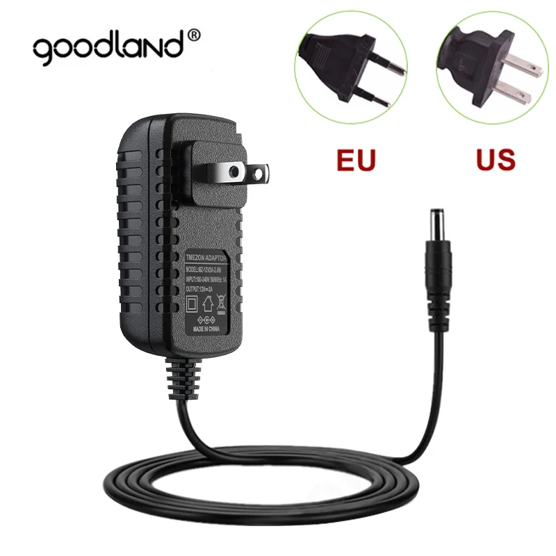 

DC 12V Power Supply EU US Plug Adapter Unit Power Adapter 1A 2A 3A Transformer AC 100-240V Converter For LED Strip Driver