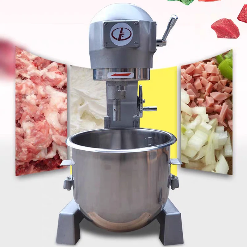 30L Commercial Dough Mixer Machine 220v Dough Kneading Machine Egg Beater Kitchen Food Mixer