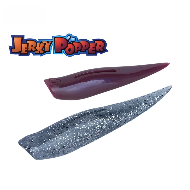 Isca Artificial TIEMCO Soft Crawling Lure de Alta Atração para Peixes, Flutuante na Superfície, com Cabeça de Chumbo para Pesca de Robalo em Poços Negros