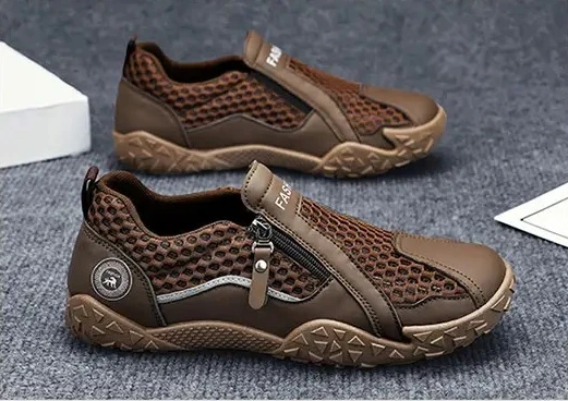 The 2026 new style of Feizi single-mesh breathable casual sports shoes and trendy sneakers are casual sneakers men