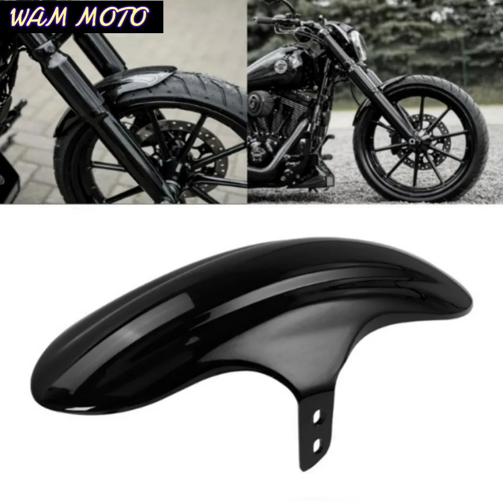 Motorcycle Front Fender Splash Mudguard Cover Protector For Harley Softail M8 Street Bob FXBB/S 2018-2023