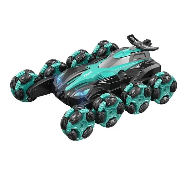

Remote-Controlled Stunt Car with 8-Inch Wheels