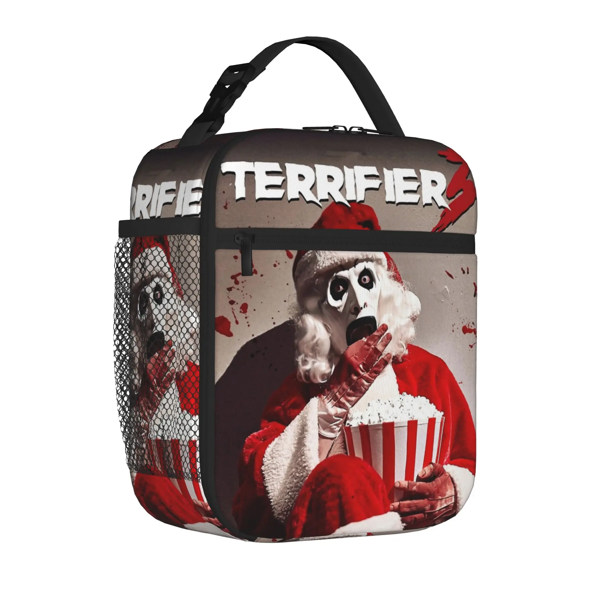 Terrifiers Christmas Santa Thermal Insulated Lunch Bag for School  Portable Food Container Bags Thermal Cooler Lunch Box