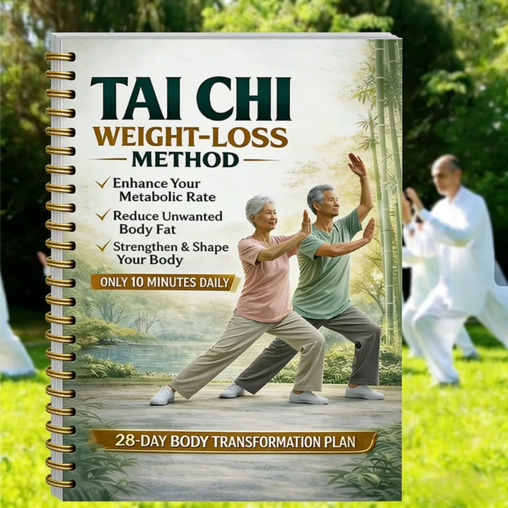 28 Days Transformation Challenge Tai Chi For Seniors Only 10 Minutes Daily Tai Chi Walking Easy 4-week Program Book