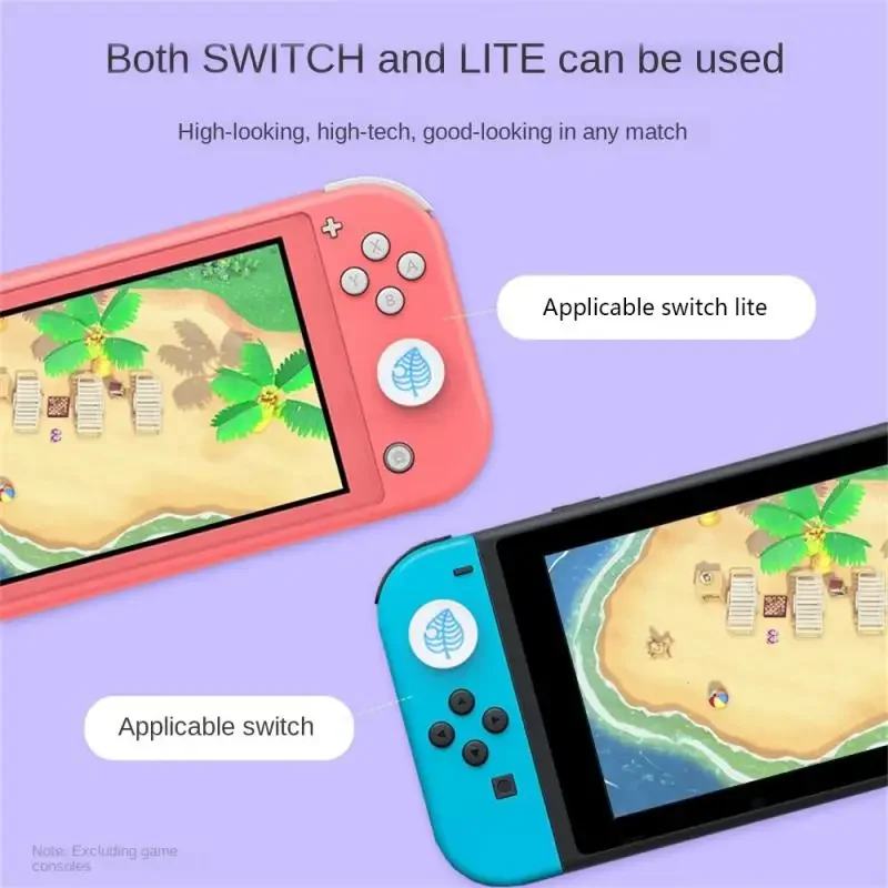 4 шт. колпачки для ручек для большого пальца, совместимые с Nintendo Switch/Switch Lite/Switch OLED джойстик, силиконовый защитный чехол