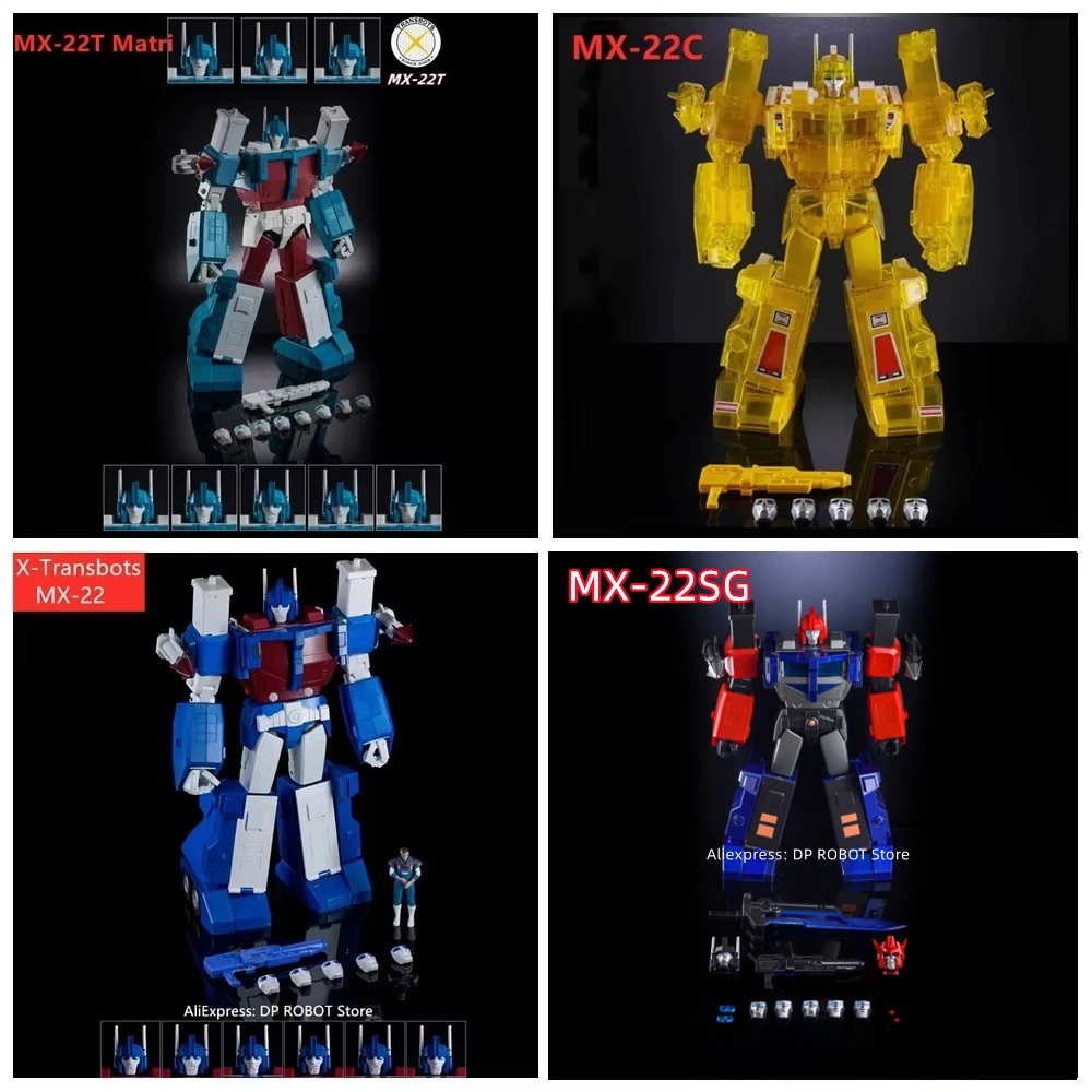 مراجعات مفصلة لدمية الروبوت X-Transbot MX-22SG: لماذا تُعد الخيار المثالي لمحبي جماليات الأكشن فايجر؟