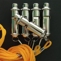 High Frequency High Decibel Alloy Referee Whistle for Sports Traffic Emergency Outdoor Survival