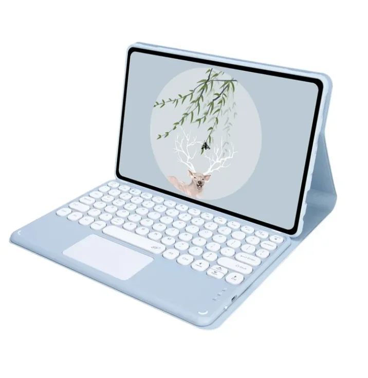 

Touchpad Keyboard Case for Xiaomi Redmi Pad Pro 12.1 Inch Funda Tablet Bluetooth Keyboard Cover for Redmi Pad Pro 2024 12.1"