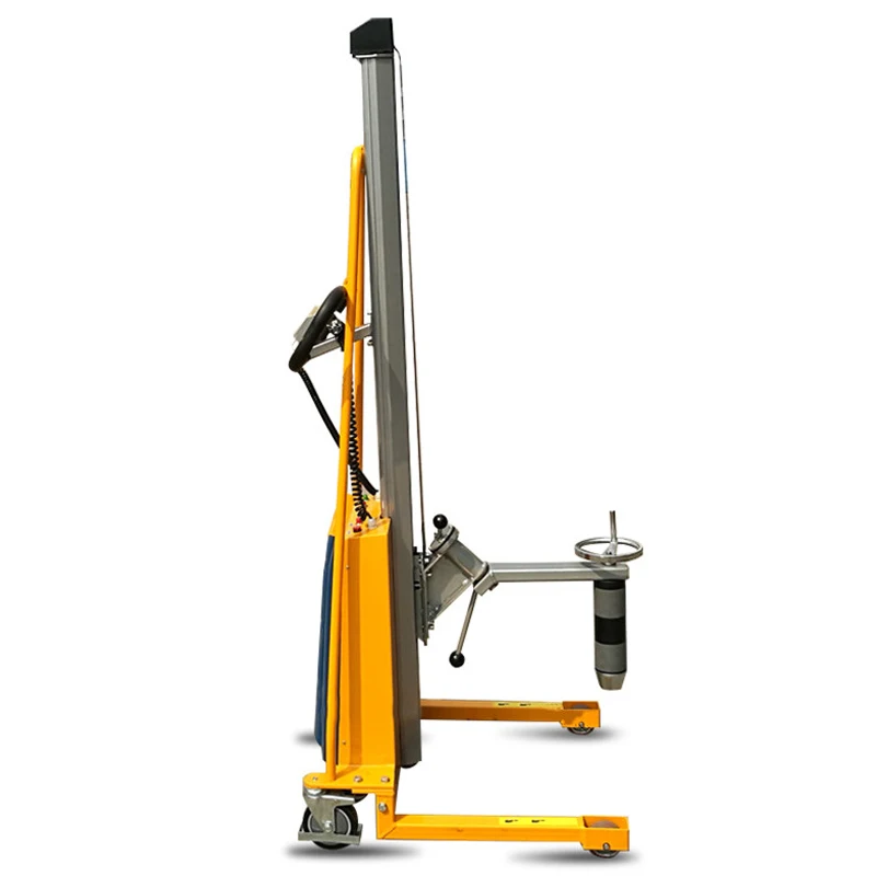 Roll-Fed Hand Truck, Electric Roll-Fed Lift Truck with Rotator, Light-Duty Stacker, Light-Duty Electric Roll-Fed Tru(Customized)