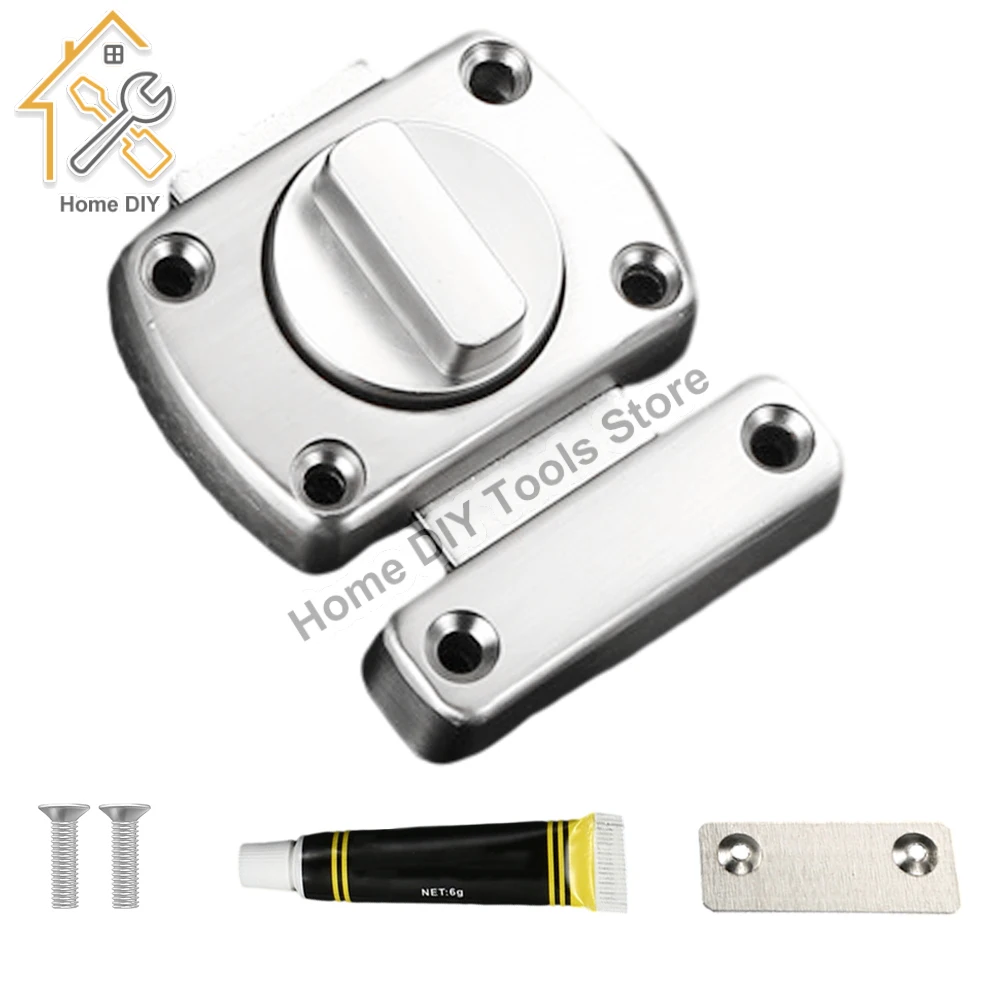 

Zinc Alloy Left and Right Door Latch Door Buckle Push-pull Door Thickened Surface Mounted Door Bolt Lock Buckle Hardware