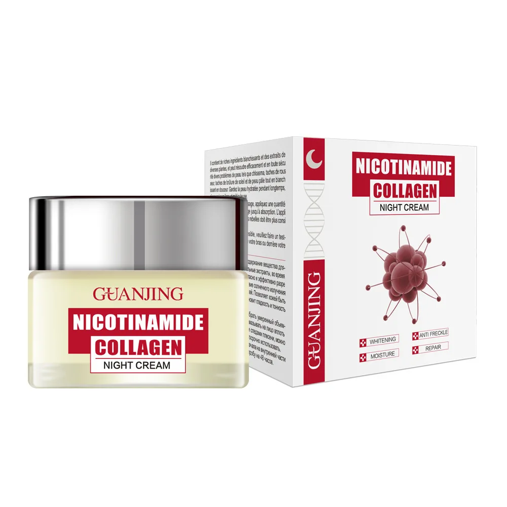 Nicotinamide Day Night Face Cream Whitening Cream For Face Moisturizing Repairing Skin Diminishing Spots Brightening Skin Care