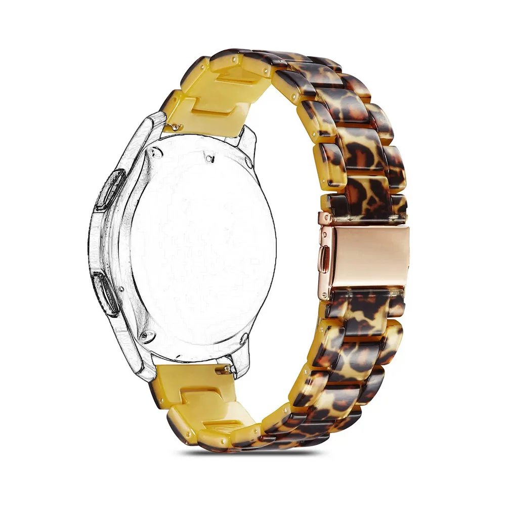 Ремешок из смолы 20 мм для Amazfit GTS 4/3/2, мини-женский ремешок для часов Amazfit Bip3/U, модный для Xiaomi Mibro Color/Lite/Air