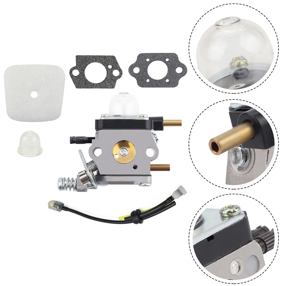 1set Carburetor Fuel Line Gasket Filter Kit For Mantis 7222 7225 SV-5 C/2 SV-4B For C1U-K54A Garden Power Tool Accessories