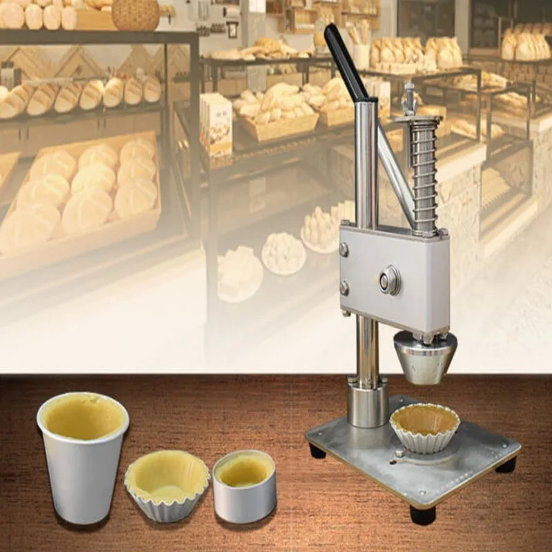 

Egg Tart Maker Tart Shell Presser Machine Commercial Manual Egg Tart Shape Machine Tartlet Skin Forming Machine