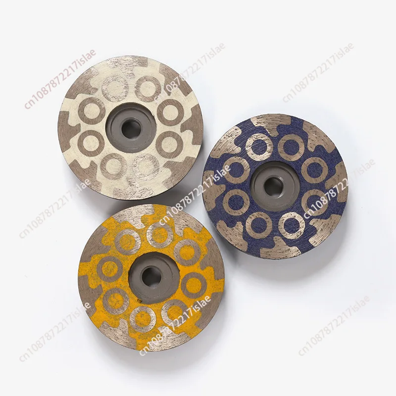 Diamond Grinding Disc Diamond Saw Blade Marble Stone Grinding Disc M14 Angle Grinder Thickened Bowl Grinding