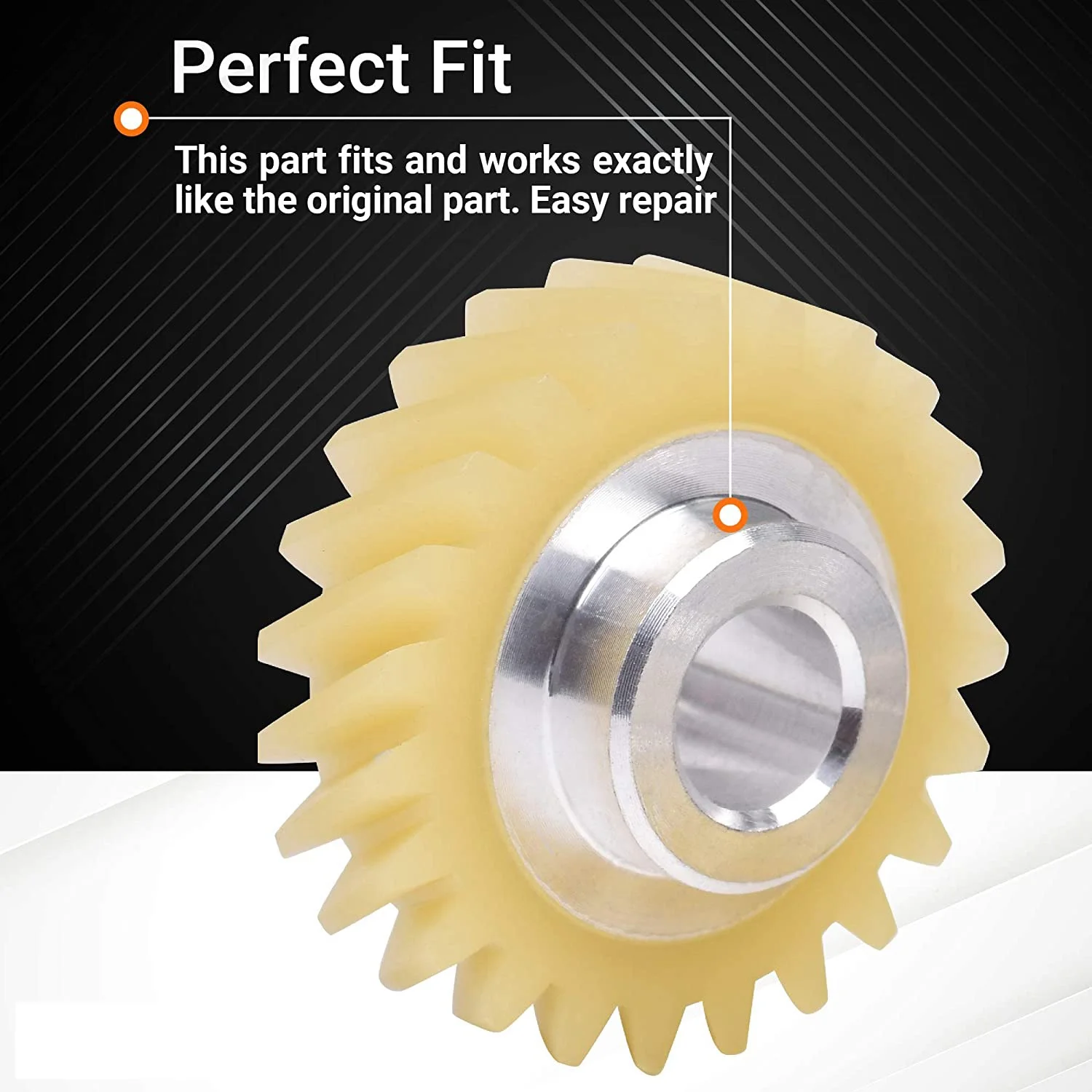 AB47-W10112253 Mixer Worm Gear Replacement Part For Whirlpool & For Kitchenaid Mixers Replaces 4162897 4169830 AP4295669