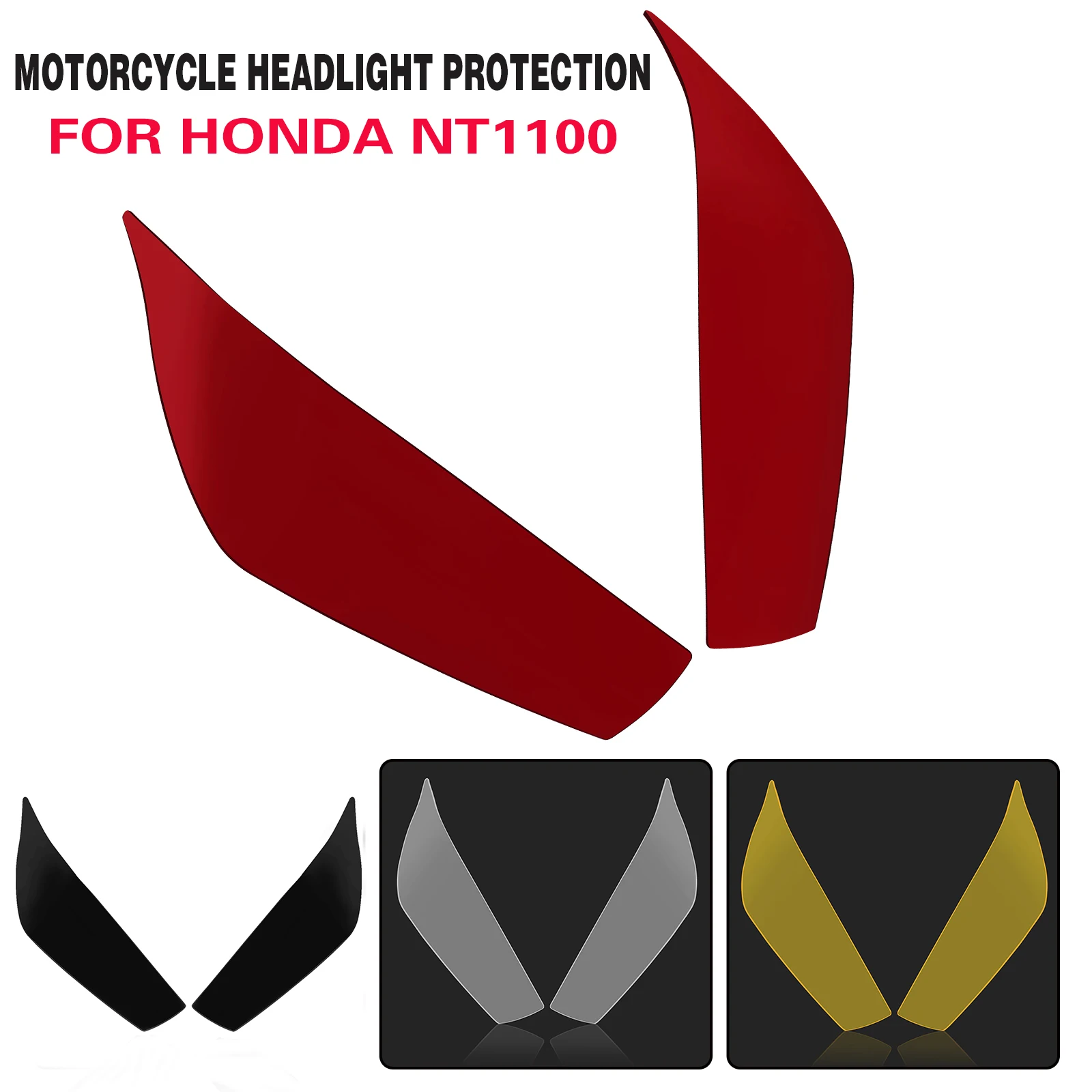 

For HONDA NT1100 NT 1100 2021 2022 2023 Front Headlight Cover Guard Acrylic Shield Screen Lens Headlamp Protector Accessories