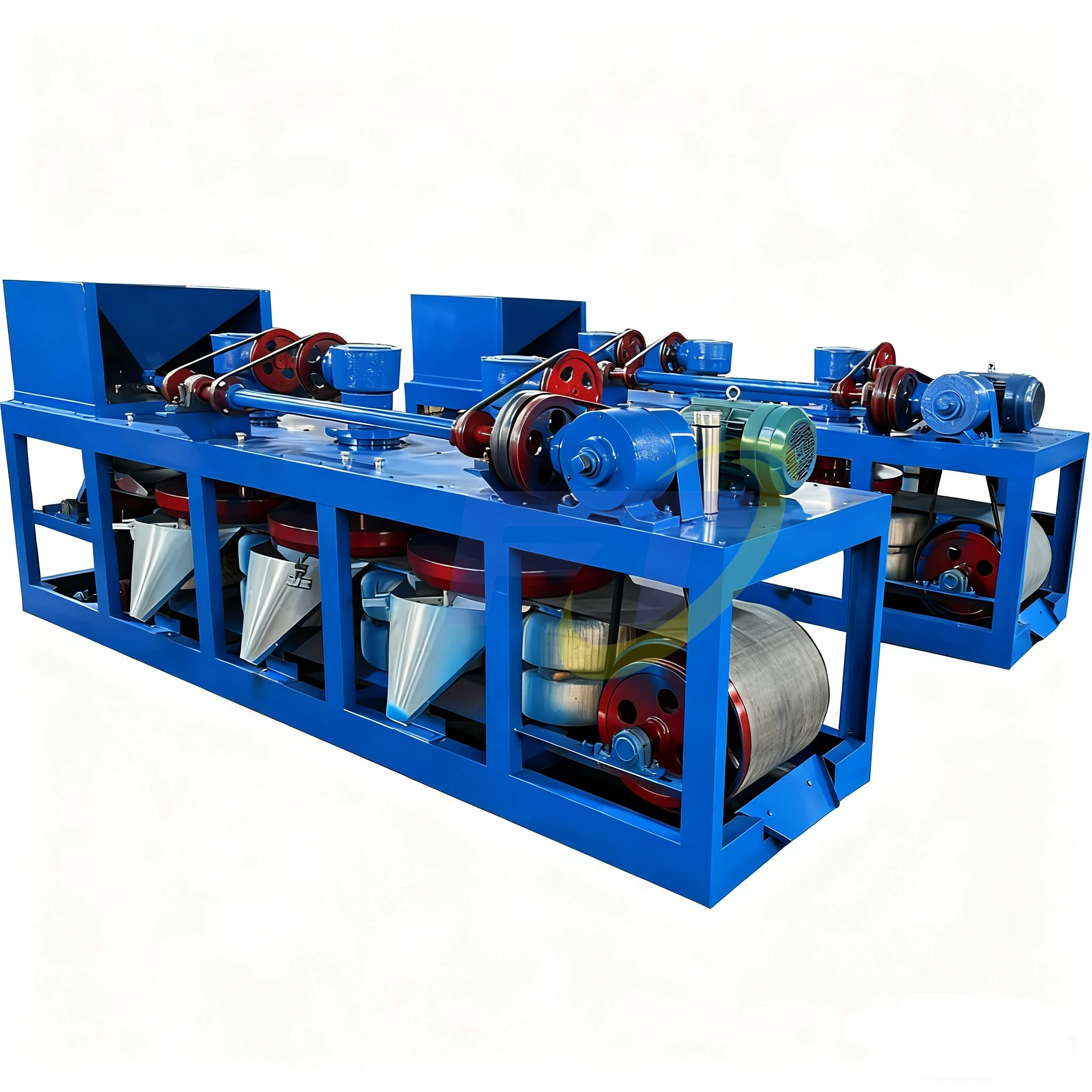 Three Disc Belt Magnetic Separator for Monazite/Iron/Tungsten-tin Ore High Recovery 3 Disk Magnet Separation Machine