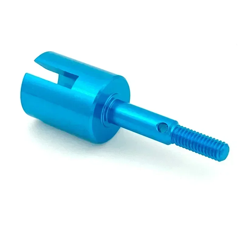 타미야 TT01 TT02 TT02B TT02D TT02E 1/10 RC 자동차 업그레이드 부품 액세서리용 4개 금속 휠 액슬 휠 컵