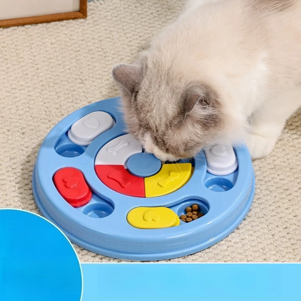 

Interactive Dog Puzzle Feeder Toy, Slow Eating Bowl to Prevent Choking, Training Tool Pet Supplies Dog Food Water Dish