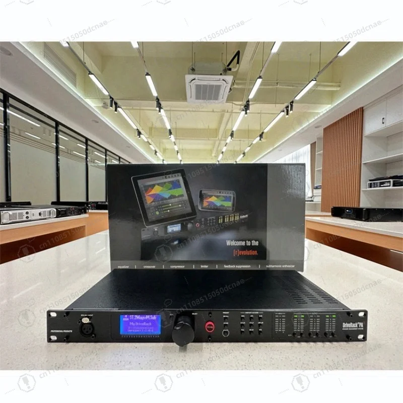 2 In 6 Out Digital Audio Processor Professional Stage Line Array Speaker Crossover KTV Bar Sound Effect for PA2