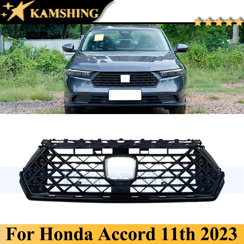 

Kamshing Front Bumper Grill Mask Radiator Grille For Honda Accord 11th 2023 Medium Net Racing Grills AUTO GRILLE