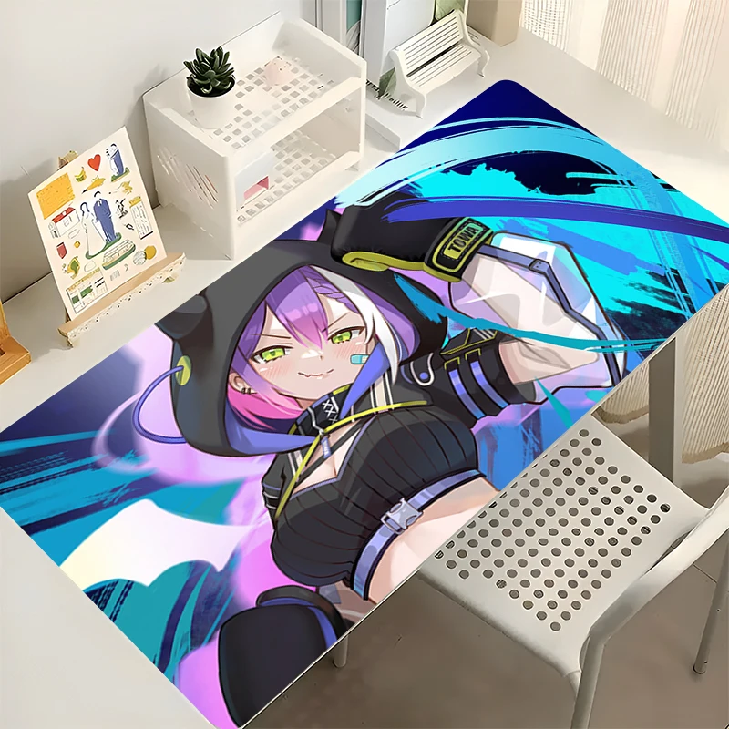 Alfombrilla de ratón, accesorios para juegos, alfombrilla para teclado de jugador de ordenador, alfombrilla de ratón Kawaii para PC Hololive, alfombrilla de escritorio de Chica de Anime Tokoyami Towa
