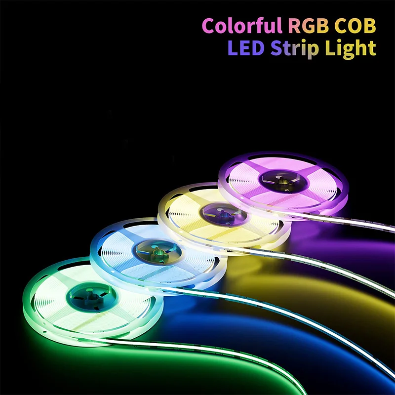 

RGBIC COB Addressable LED Strip Light 5V Smart Dreamcolor Flexible Neon Tape APP & Remote Control for Party Gaming Room Decor