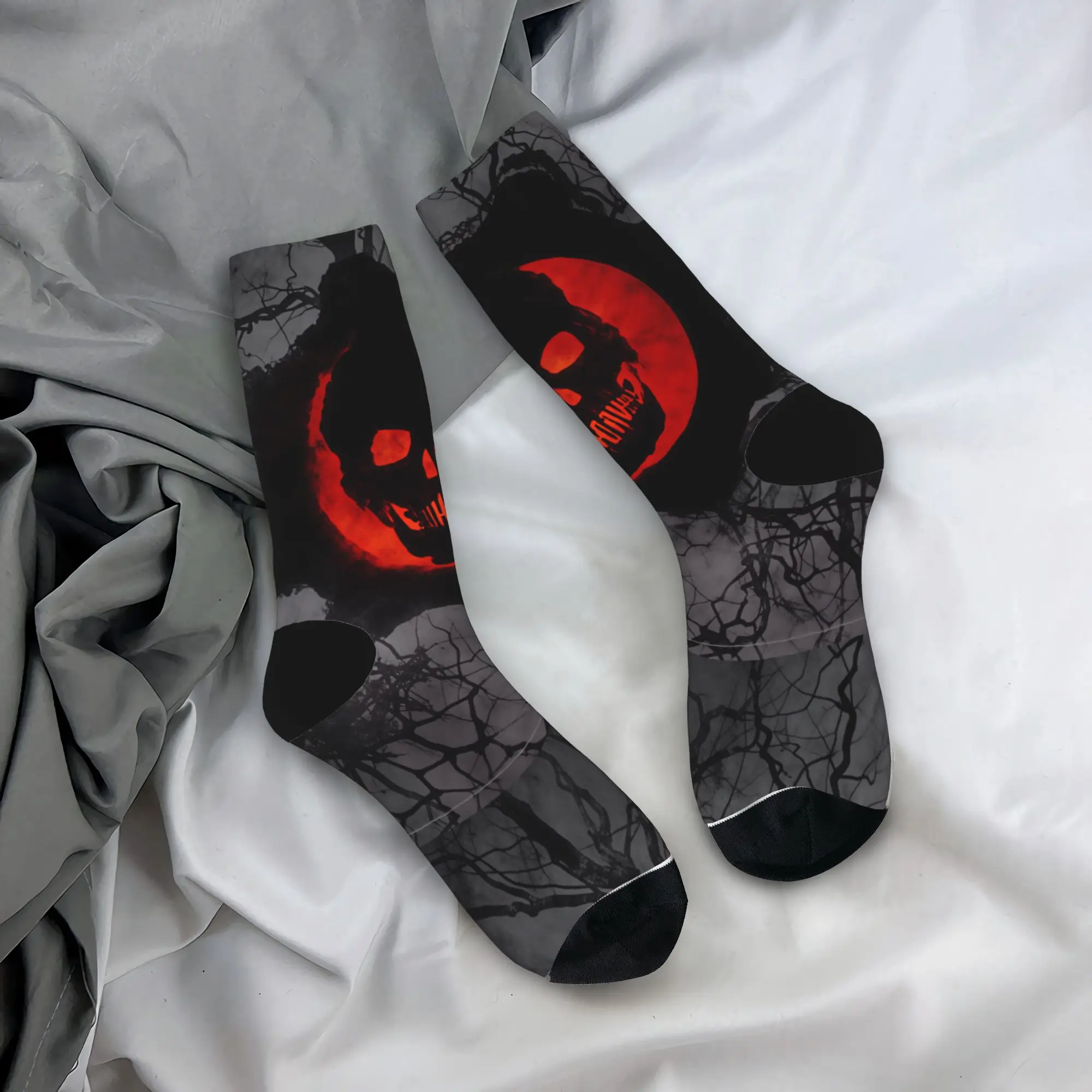 G-Gears Of War Stockings Men  Socks Soft Breathable Novelty Socks Winter Climbing Non Slip Printed Socks Gift