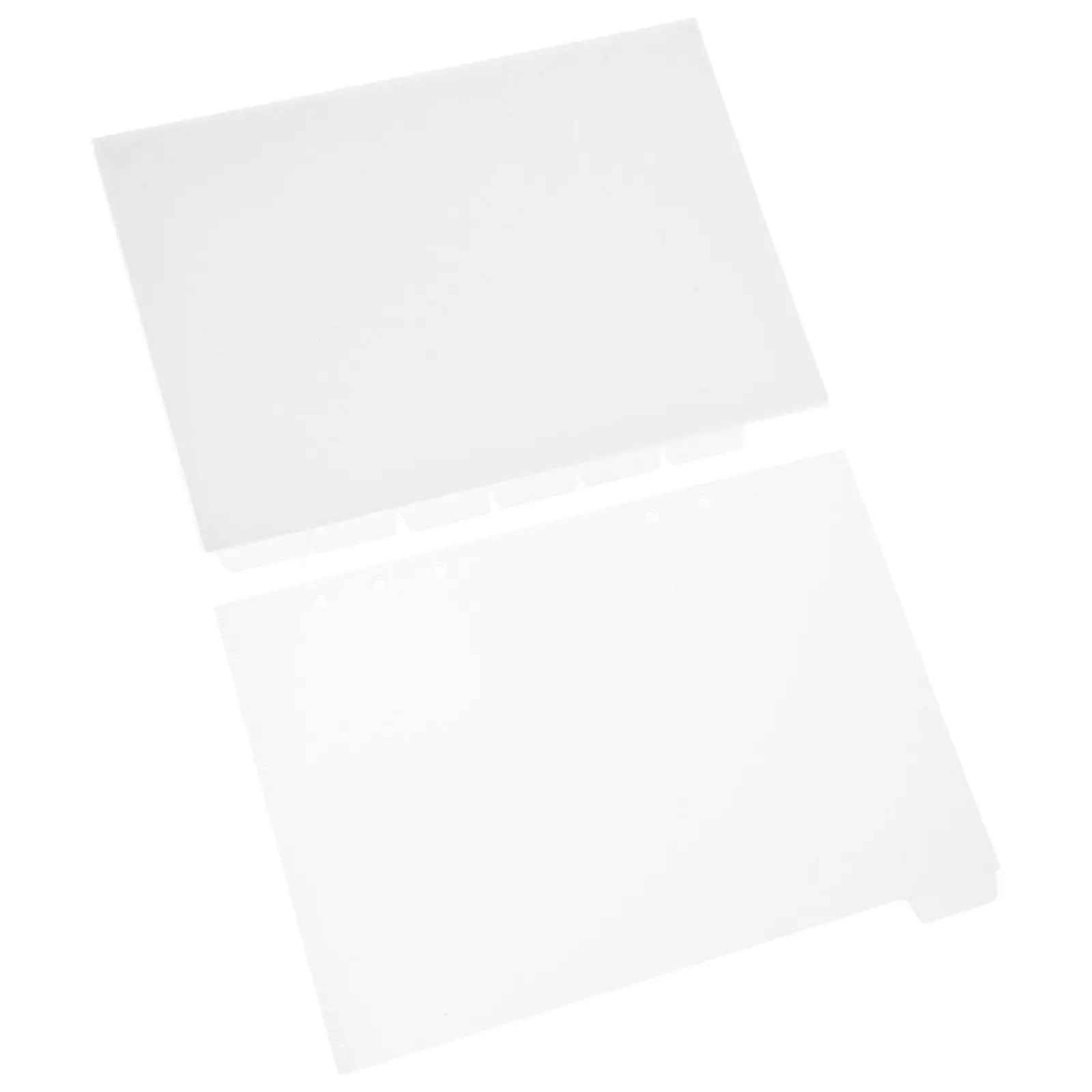

7Pcs Loose Leaf Binder Inserts Multi Use Budget Pocket Reusable Portable Binder Supply Daily Use Budget Book Insert