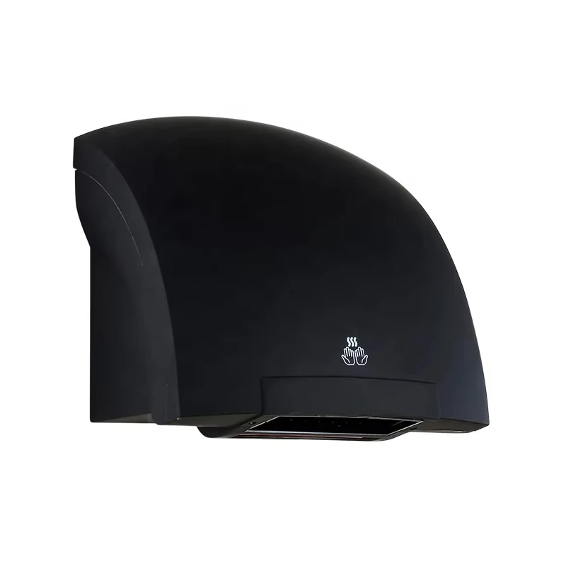 

Автоматическая сушилка для рук Airblade для ванной комнаты, черная для унитаза