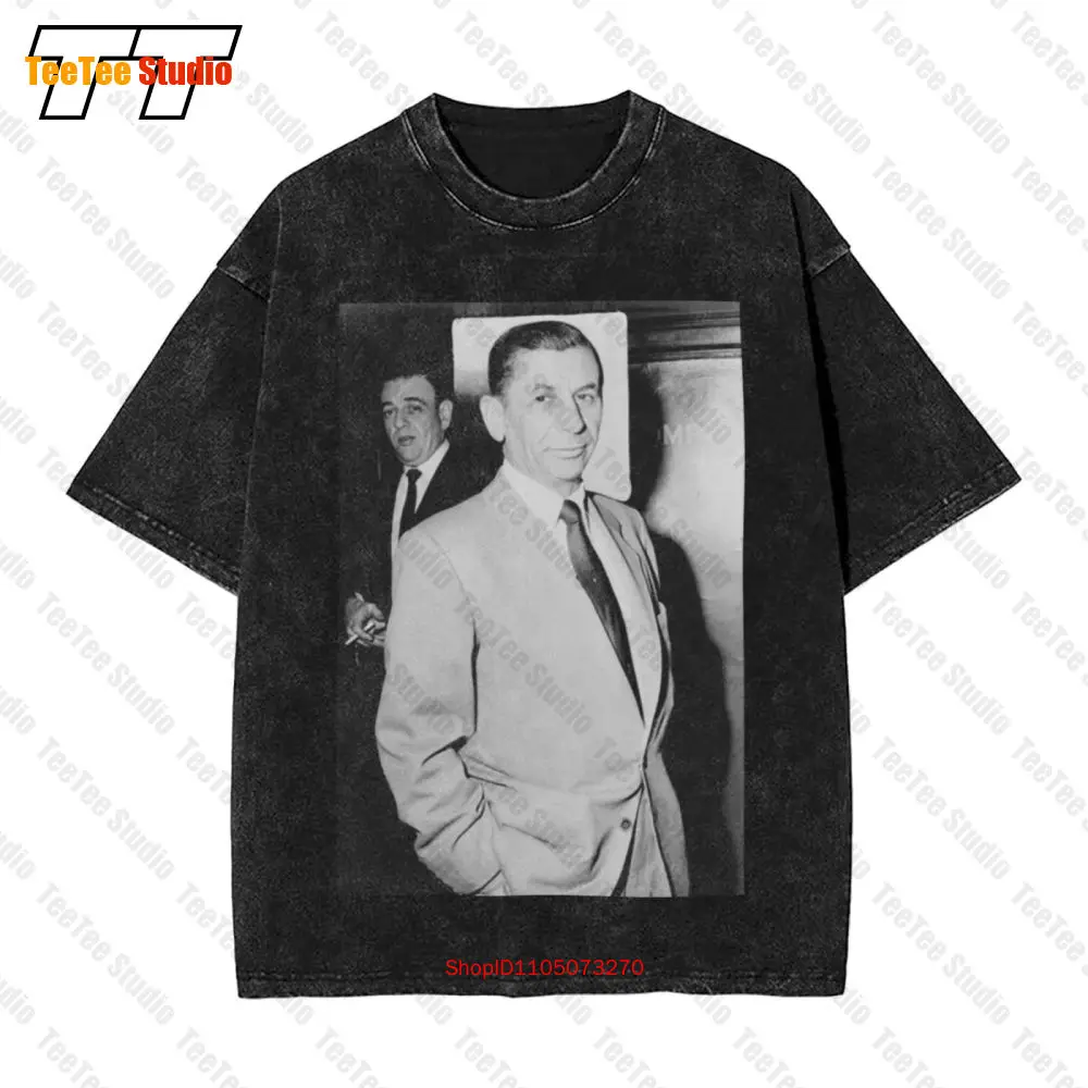 

Винтажная футболка большого размера Meyer Lansky EZSG