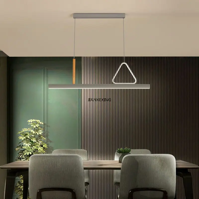 2023 Minimalist LedChandelier With Remote Control For Table Dining Room Kitchen Bar Chandelier House Decor Lighting Fixture