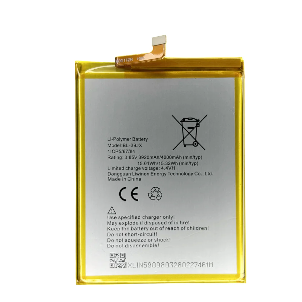 Genuine BL-39JX High Quality Replacement Battery For Infinix X622 S3X X623 Mobile Phone  rechargeabel batteria+free tools