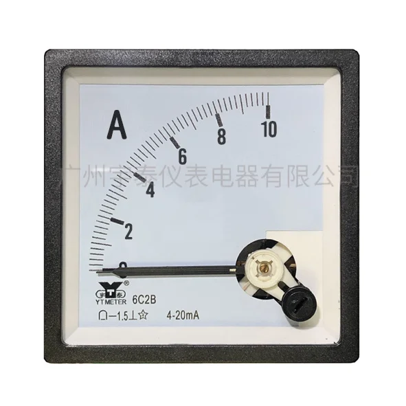 Customized 6c2b Sensor Plc4 ~ 20mA Special Table Fiberglass 50A 250A 1000A Pointer 80 * 80mm DC
