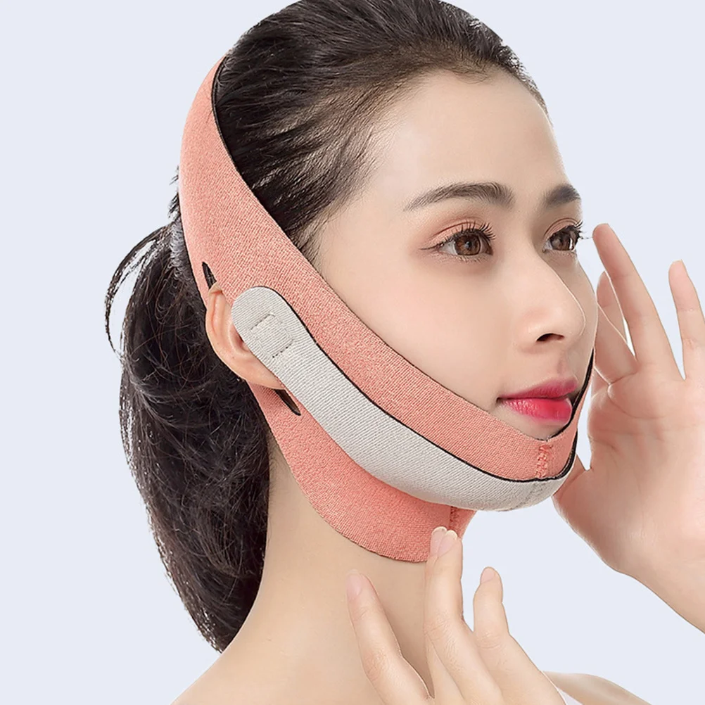 حزام رفع الوجه، حزام الذقن القابل للتعديل، مخفض الذقن المزدوج، حزام تنحيف الوجه للمحيط #1
