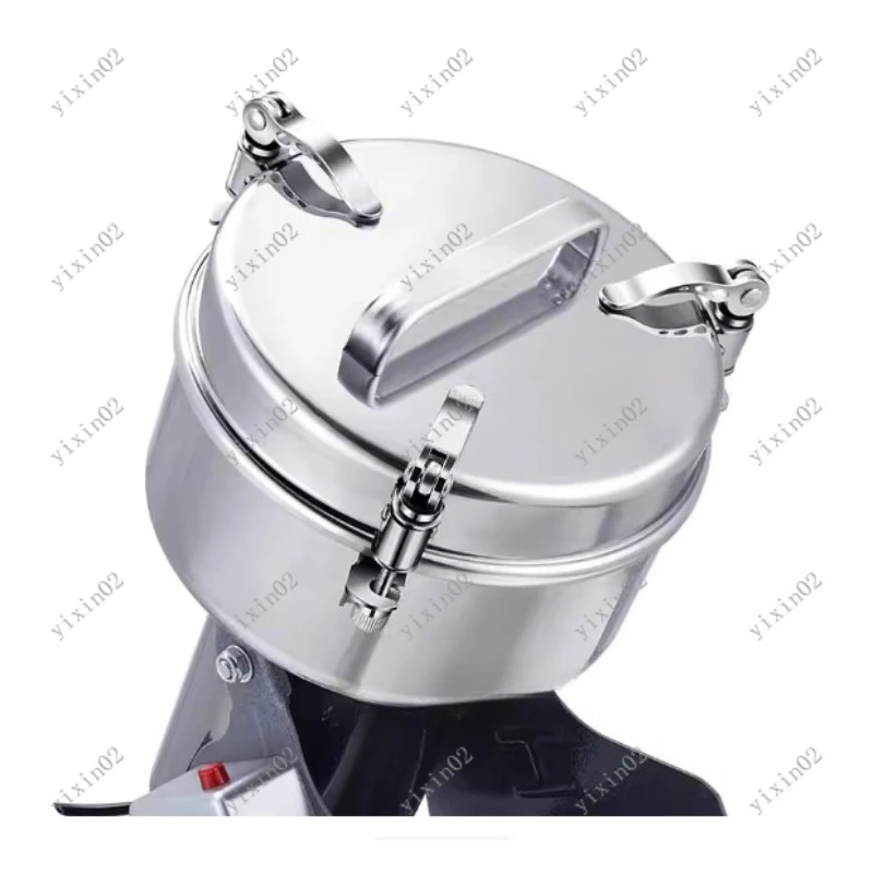 Stainless Steel Electric Grain Grinder Household Superfine Powder Machine for Cereal Grinding