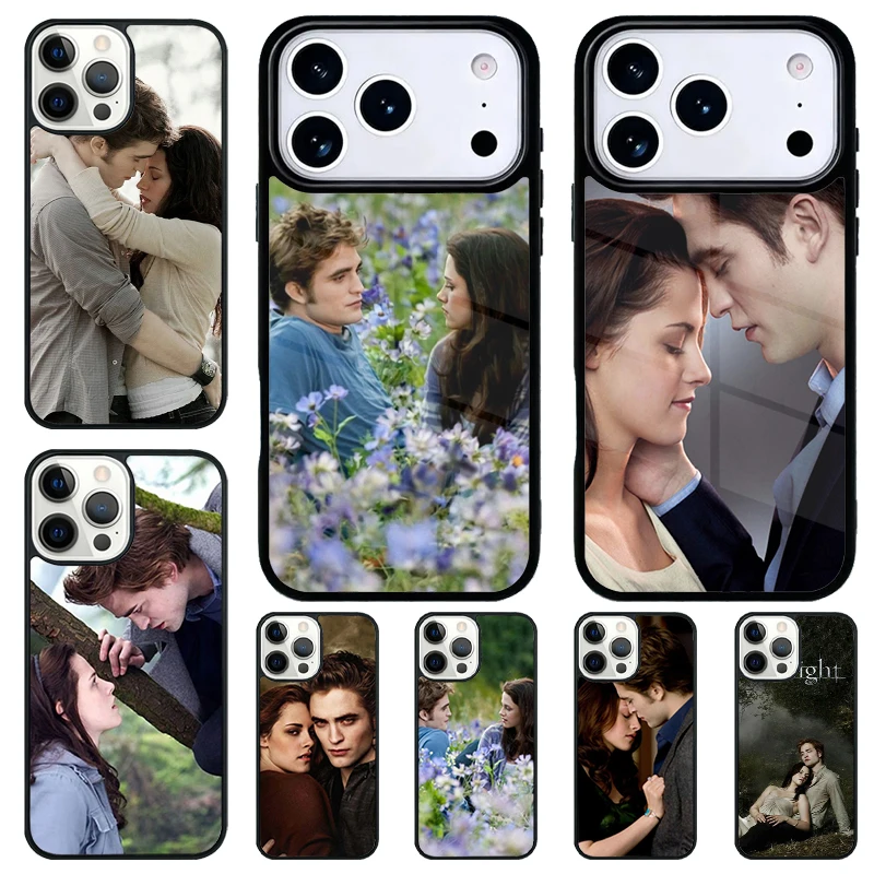 

Twilight Isabella Edward Cullen Shockproof Phone Case for iPhone 17 Air 16e 15 11 12 14 13 Pro Max Cover Coque