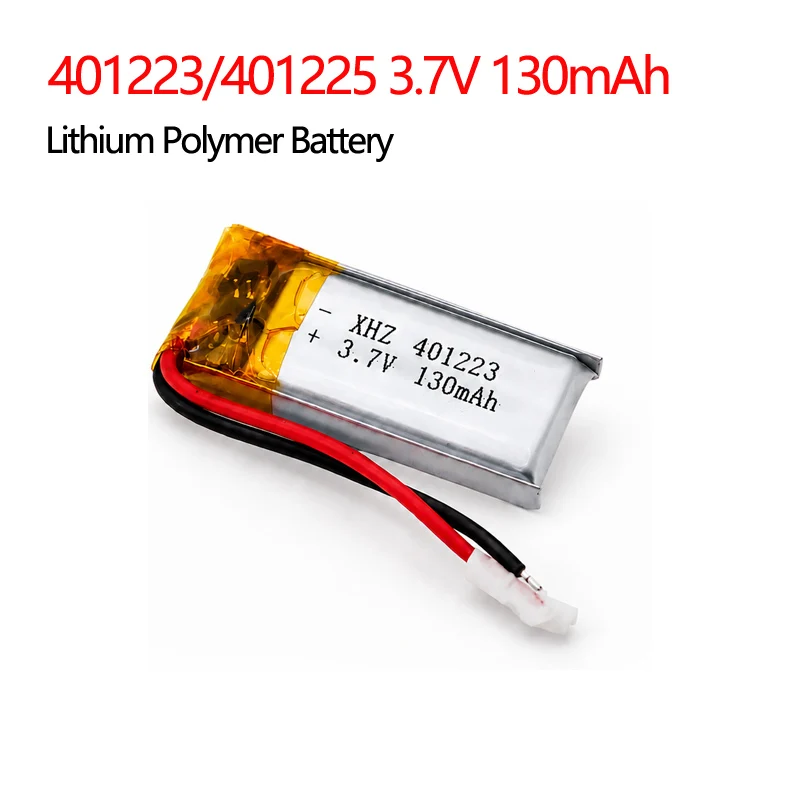 1-10PCS Neue 401223/401225 3,7V 130mAh Lithium-Li-Polymer-Ersatzbatterie für Xiaomi Mi Band 5 Smart Watch 2-Wire