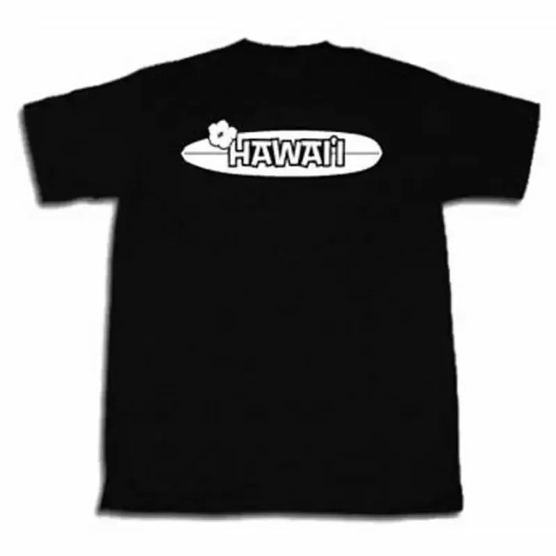 Hawaii Surfboard T shirt Surfing Surfer Surf North Shore Hawaiian