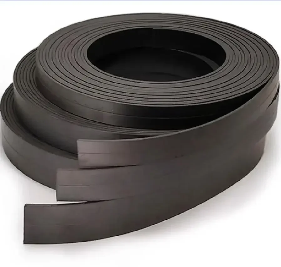 10Meter/LOT Rubber Magnet 10*2 15*2   20*2 25*2 mm 30x1.5 Flexible Magnetic Strip Tape