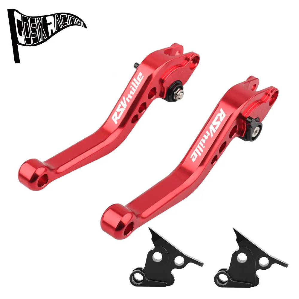 

Fit For RSV MILLE/R 1999-2003 RSV MILLE R 2000 2001 Short Brake Clutch Levers Motorcycle Accessories Parts Adjustable Handle Set