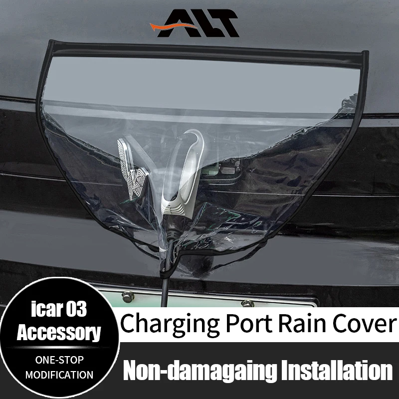 

For Chery ICAR 03 Jaecoo J6 Charging Port Rain Cover Waterproof Charging Guns Protection Cover Car Accessories