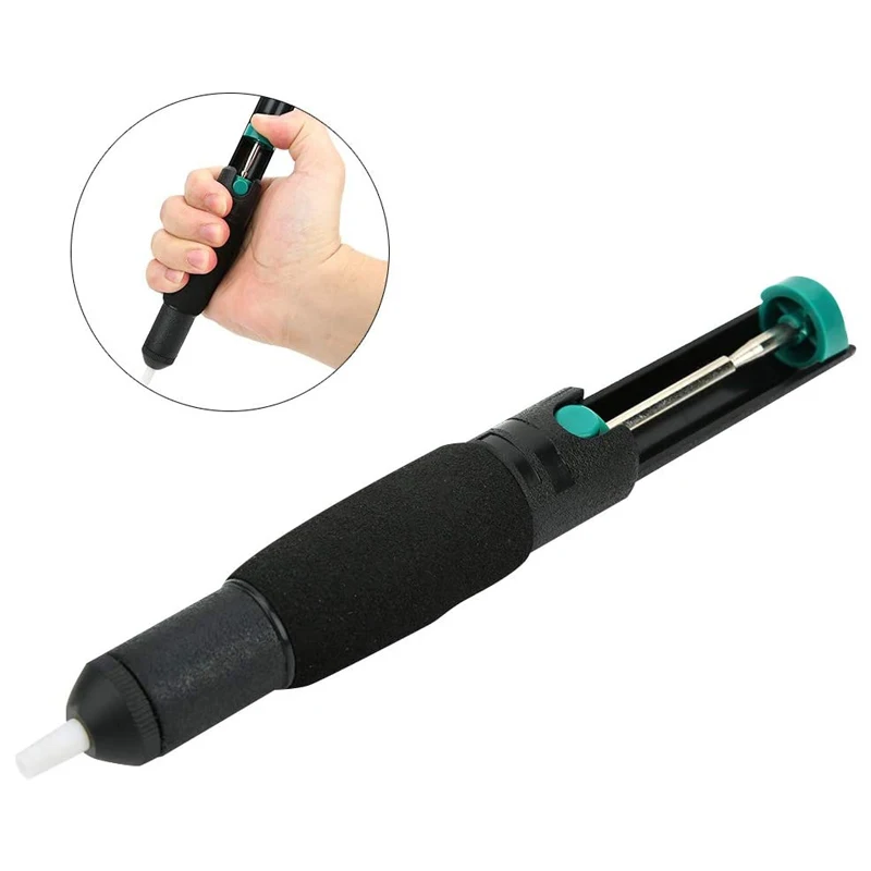 

Plastic Powerful Desoldering Pump Suction Tin Vacuum Soldering Iron Desolder Gun Soldering Sucker Pen Removal Hand Welding Tools