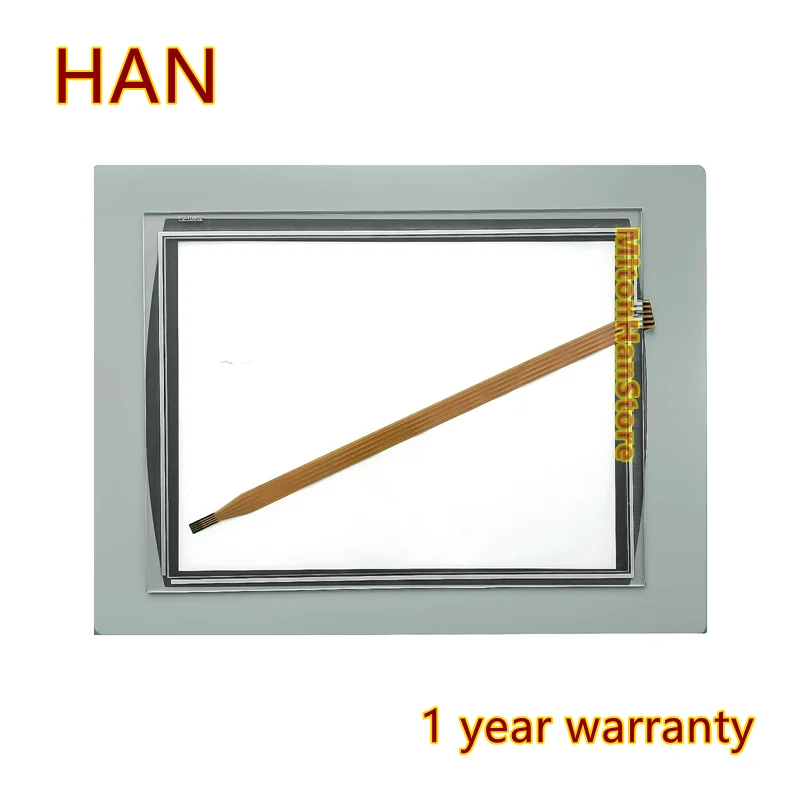 Untuk PanelView C1000 Overlay Overlay layar sentuh Digitizer kaca Overlay lapisan pelindung