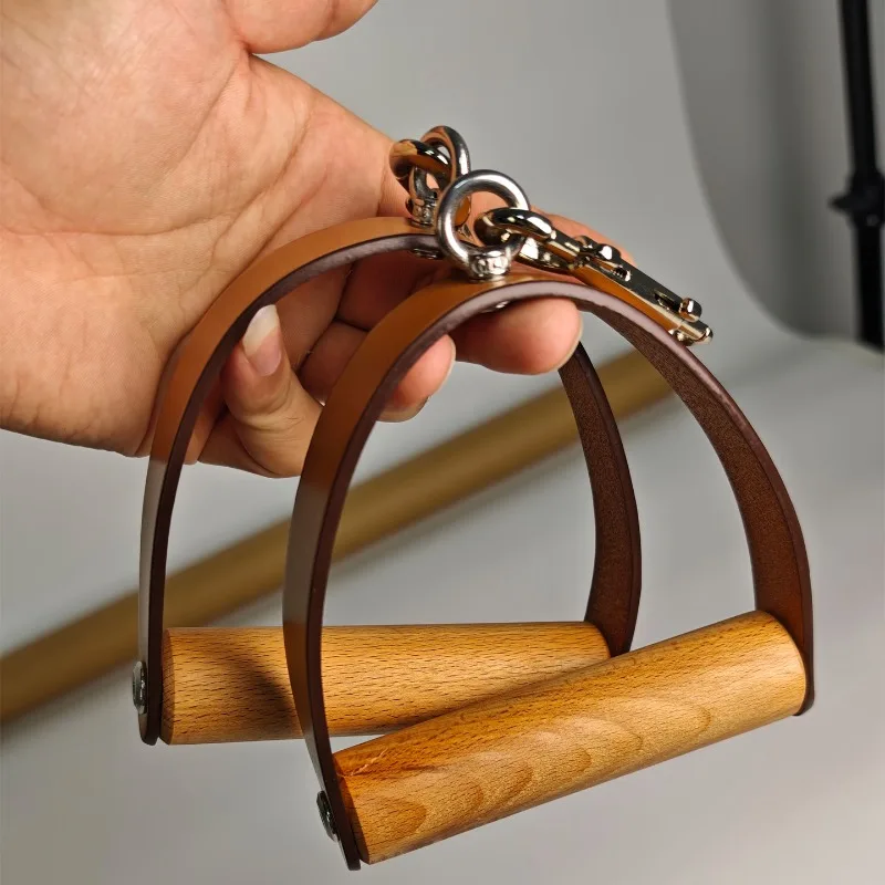 Classical Pilates Leather Handle, Pilates Instrument Handle