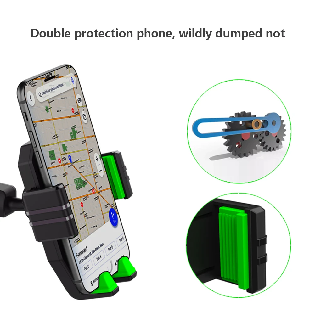 Truck Mobile Phone Holder Multi-Function Bus Universal Windshield Mobile Phone Mount Dashboard Phone Holder Stand