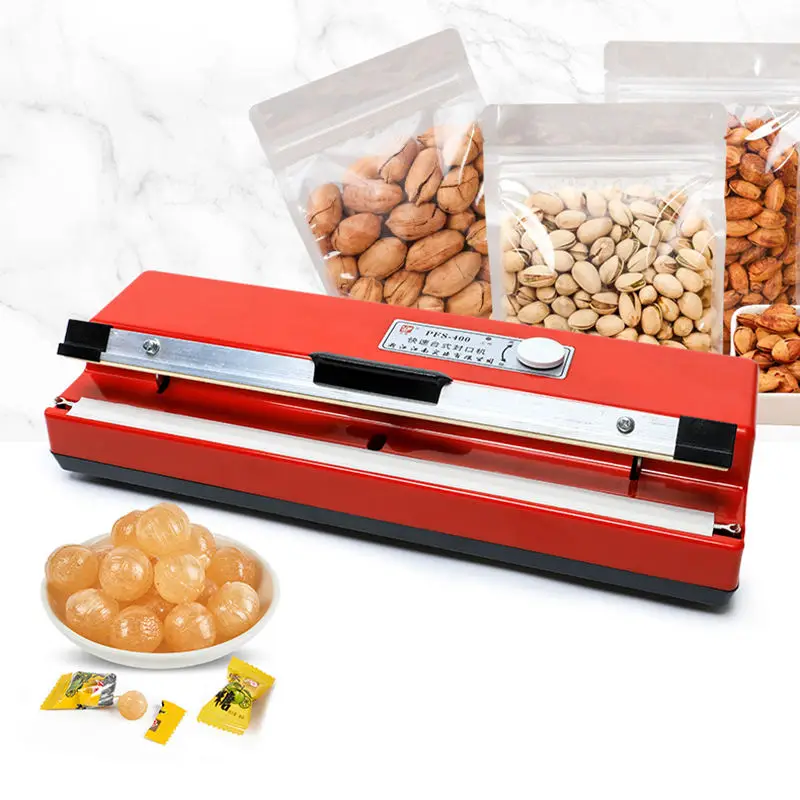 

Pouch Sealer Portable Plastic Bag Sealing Machine Hand Sealing Machine Electric Aluminum for Bags Food Hand Heat Sealing