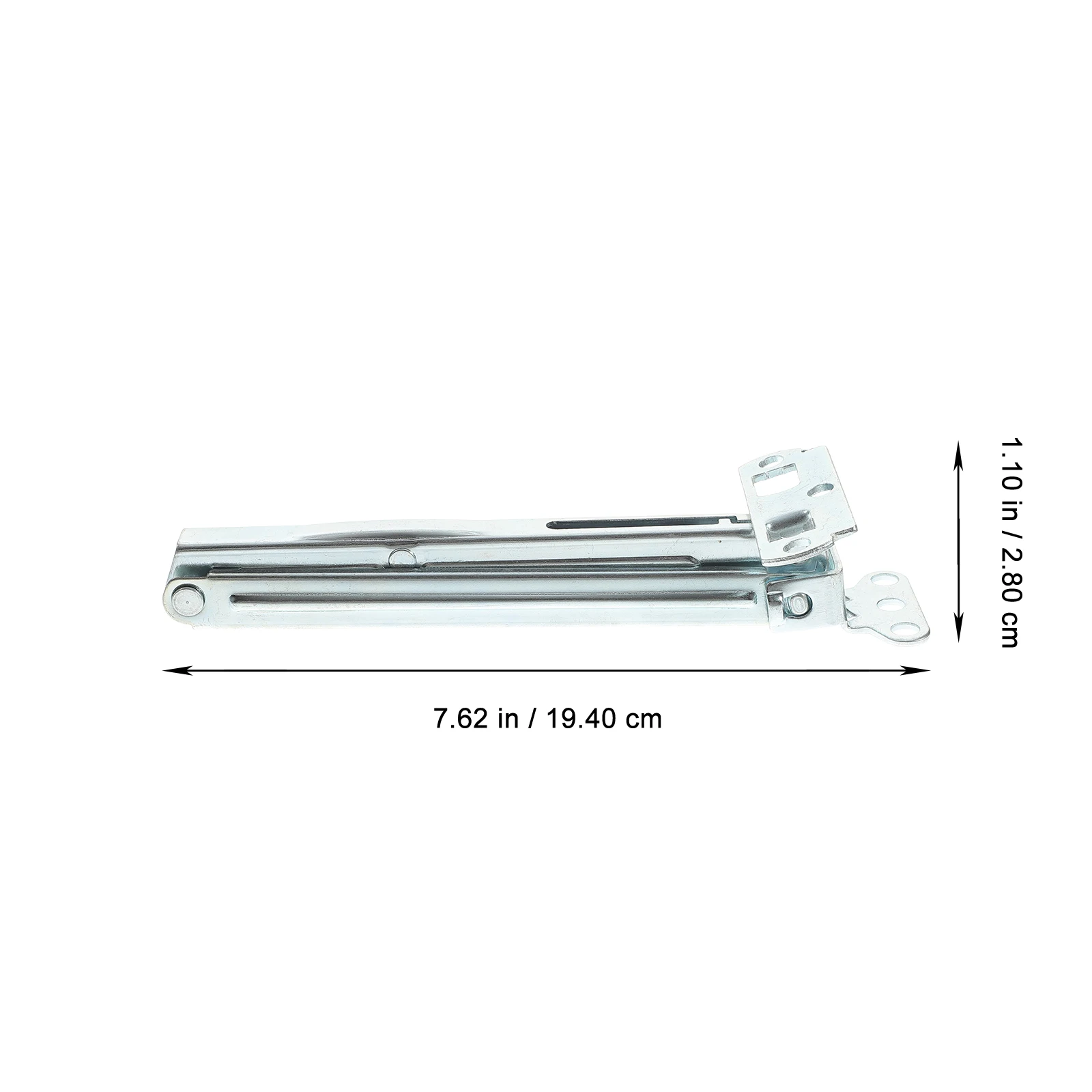 

Adjustable Inclined Support Bracket Folding Lifting Hardware Low Noise Easy Installation Silver For Cabinet Door Sofa Bed