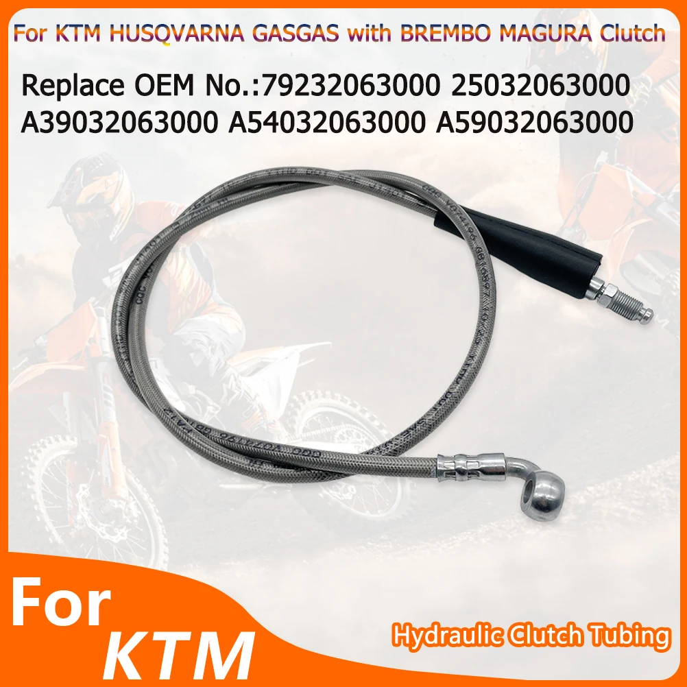 Motorcycle Hydraulic Clutch Tubing For KTM 16-26 Repair Pump Oil Hose With Braktec Magura Brembo SXF XC-F EXC HUSQVARNA GASGAS